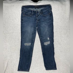 Abercombie boyfriend style jean waist 27 length 25